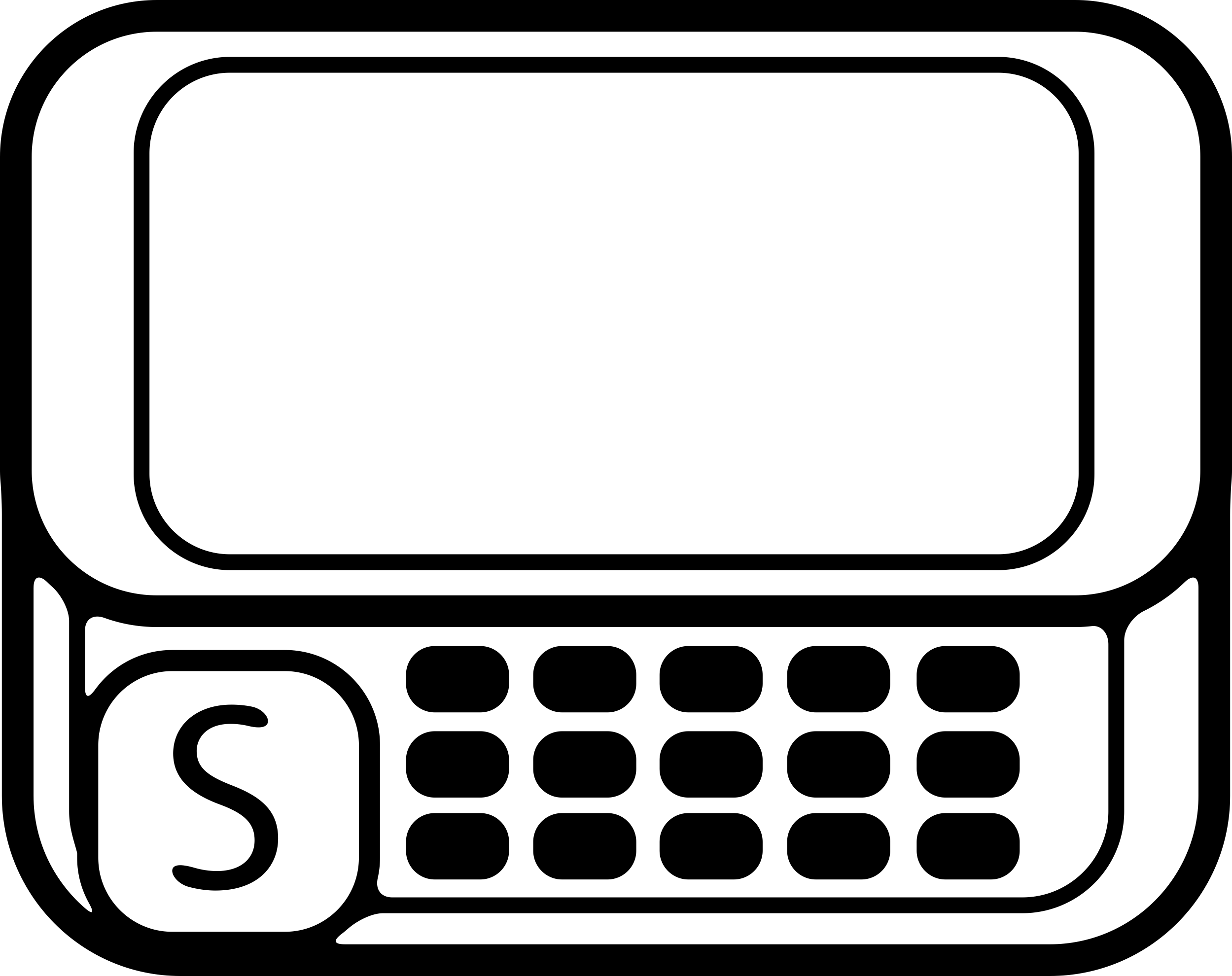 Phone With Keyboard Outline Svg Vector Free Vectors